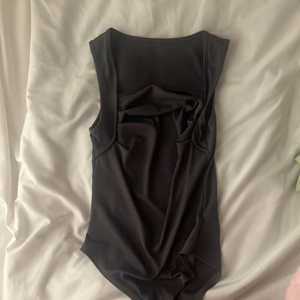 grey body suit tank top from shein